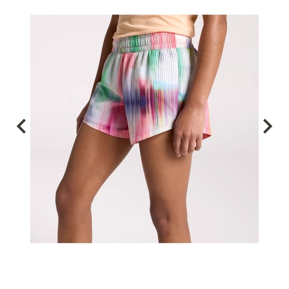 DSG Girls' Stride Shorts - Multicolor Striped - Picture 9 of 9